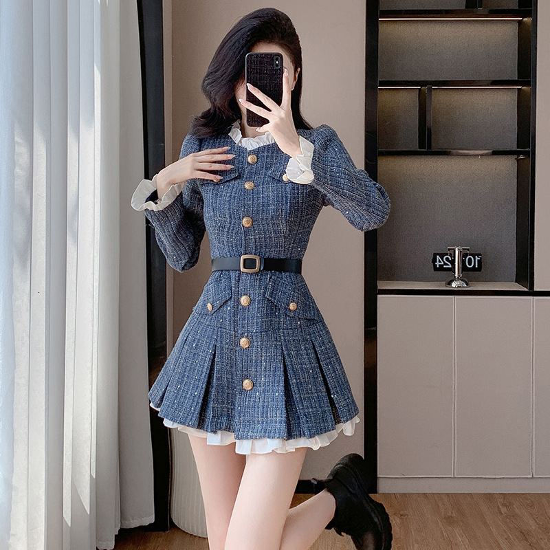 2026 New Winter-spring Luxury Sexy Women's Dress - Form-fitting At The Waist A-line Style Lightweight Short Dress Fashionable High-end Formal Gow