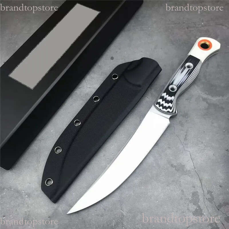 Hunt Meatcrafter 15500-1 Fixed Blade Knife S45VN Satin Blades Full Tang G10 Handle Outdoor Camp Survival Knives 15500 15006 With Kydex-15500OR-2