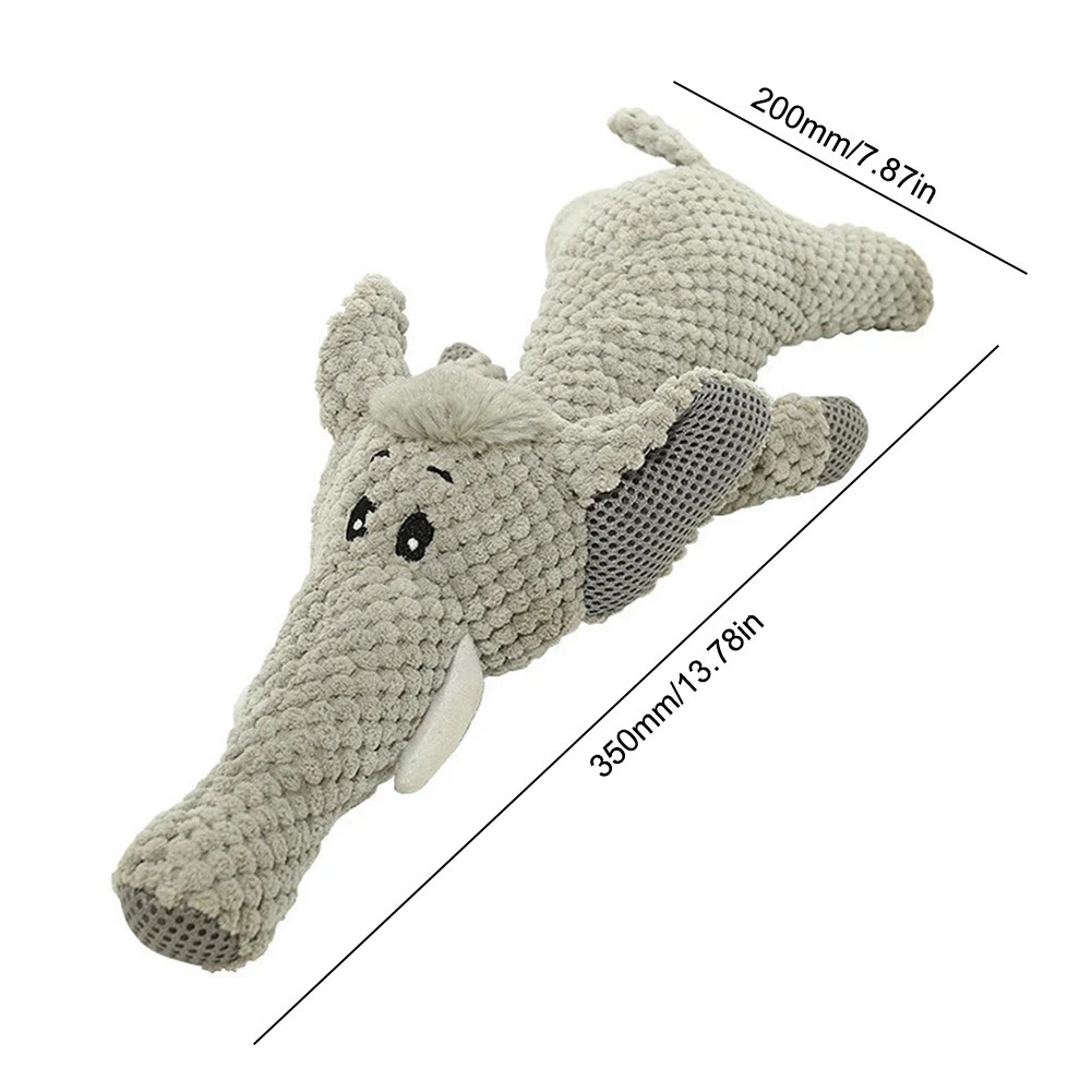 Pet Dog Toy Cute Plush Squeak Stuffed Toys Cartoon Puppy Dog Toy Puppy Teething Chewing Pet Dog Chew Squeak Toy Dog Accessories 251225