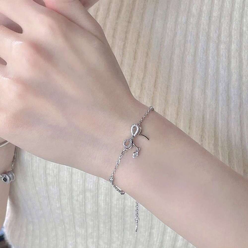 Summer New S925 Sterling Silver Butterfly Dream Bracelet for Women High-End Niche Versatile Fashion Commuting Jewelry