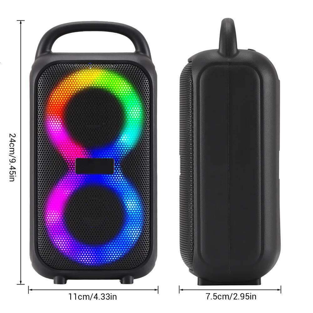 1000W Party Portable Speakers BT Wireless Boombox Sound Large Speaker Dual 3 inche Subwoofer for Outdoor Dancing Famliy 26T0104