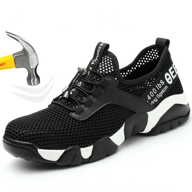 Safety Shoes Work Sneakers Men Construction Steel Toe Work Shoes Safety Boots Men Shoes Anti-puncture Working Summer 251226