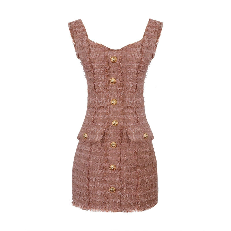 Urban Sexy Lady Dress With Special Brush Surface Treatment Gold Snap Fasteners Custom Dyeing Shiny And Lustrous Exquisite Lady's Bandeau Dress Ne