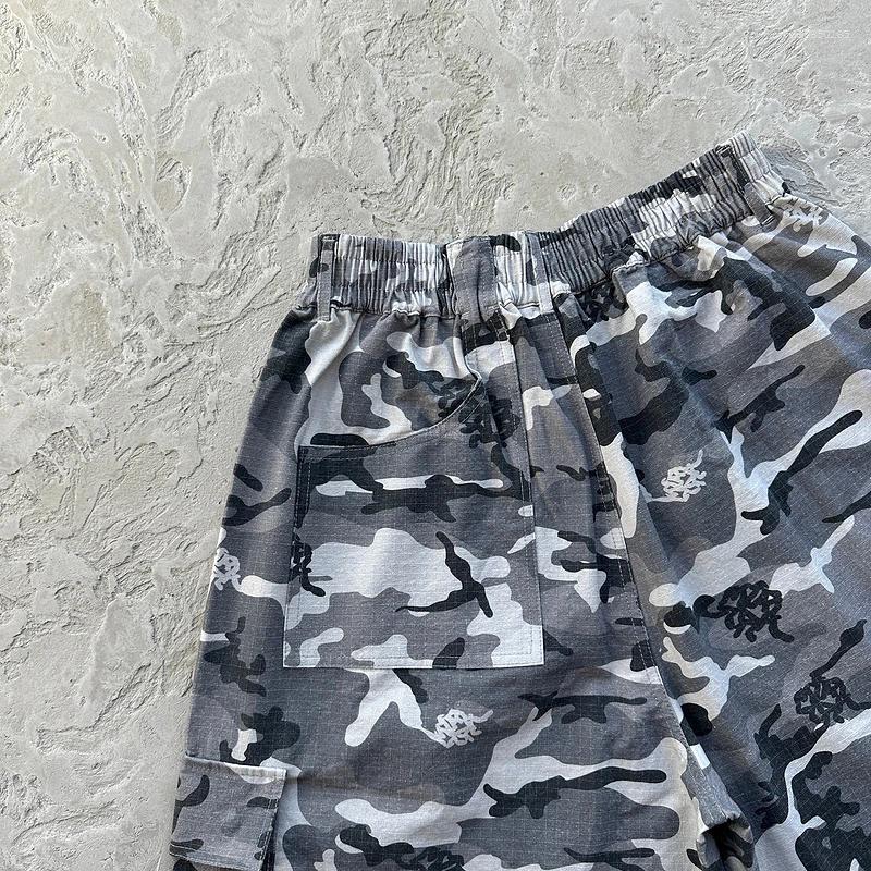 Men's Shorts Summer Camouflage Loose Fit Lightweight Beach Cargo Casual Comfortable Breathable Pants For Men