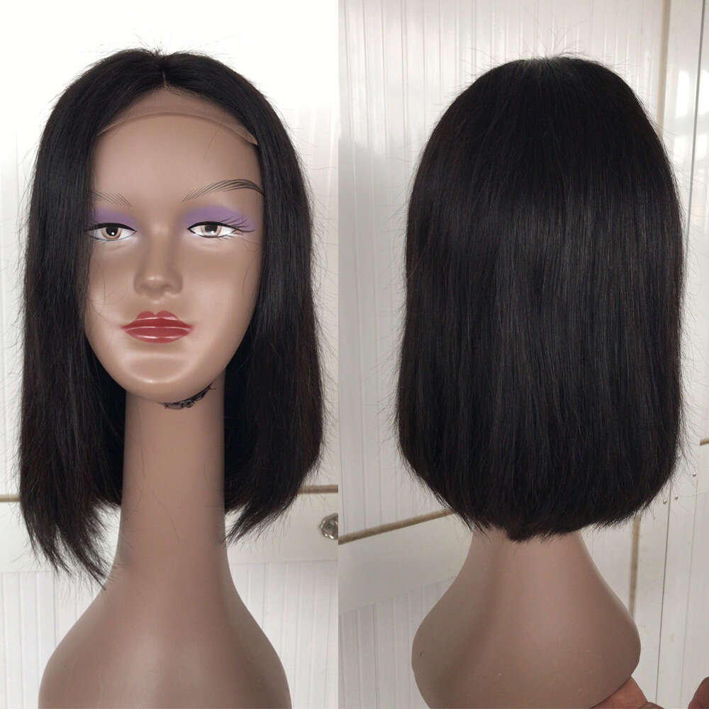 13X4 Frontal Bob Closure Wigs Lace Front Human Women's Short Hair Wig Xiusiyuan