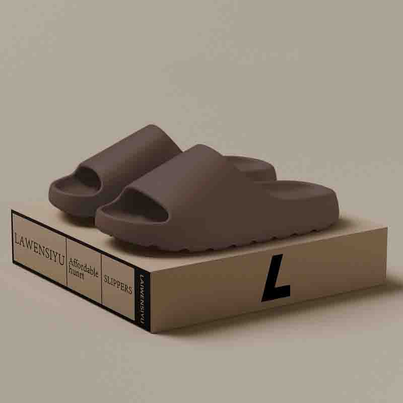 Free delivery Fashionable slippers wear-resistant thick-soled anti-slip and suitable for bathroom use