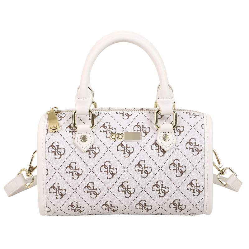 designer bag Handbag Shoulder New Large Capacity Simple Commuter Crossbody Letter Print Round Barrel Bag