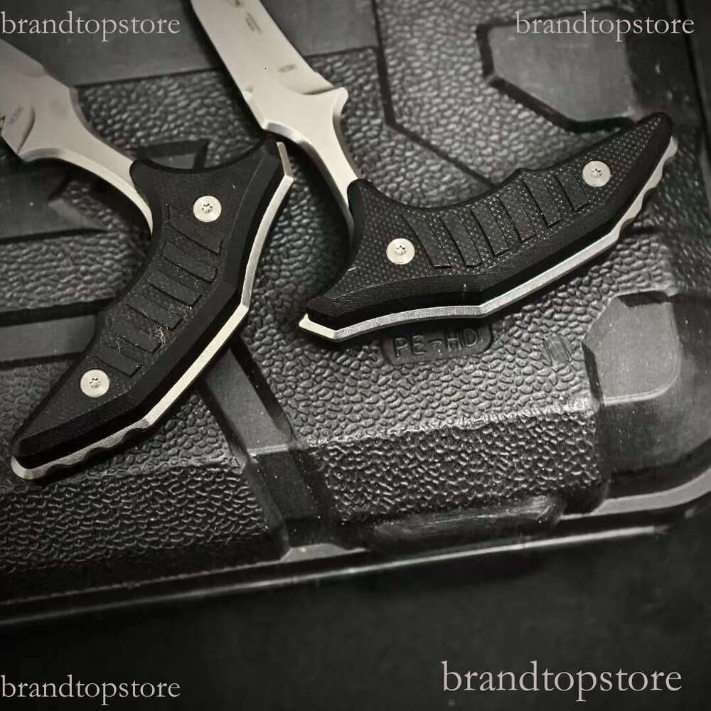 3Models Claw karambit Borka Fixed blade Knife 2.44'' D2 Blade, G10 Handles