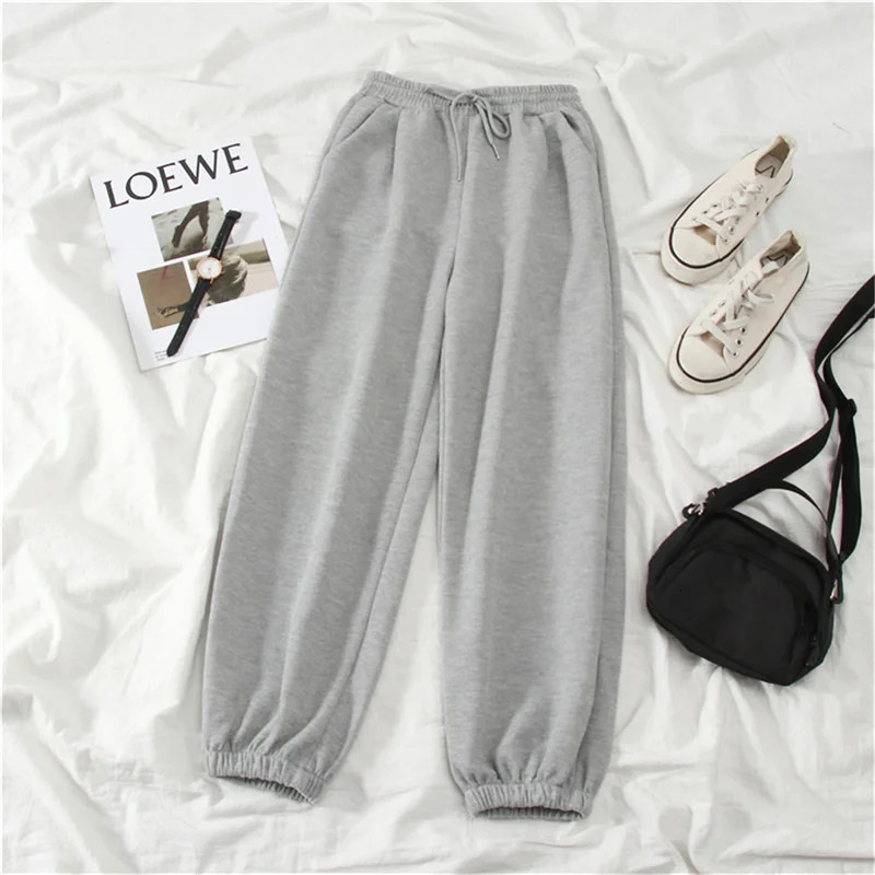 s Gray Men women Sweatpants Autumn Baggy Fashion Oversize Sports Pants Black winter Joggers Streetwear Trousers 251213