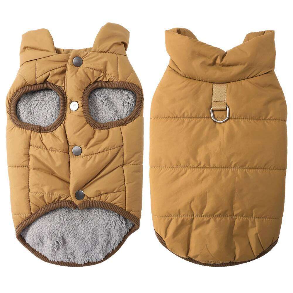 Waterproof Dog Coat Winter Fleece Clothes For Small Dogs Cats Thick Puppy Pet Vest Chihuahua Yorkshire Costume Overalls 26N0104