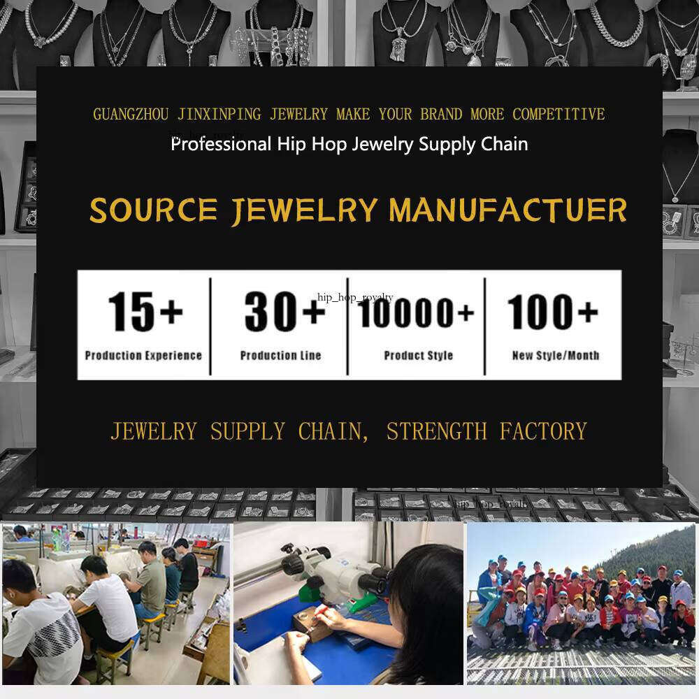 Manufacturer Long Stick Bread Hip Hop Jewelry VVS Moissanite Pendant