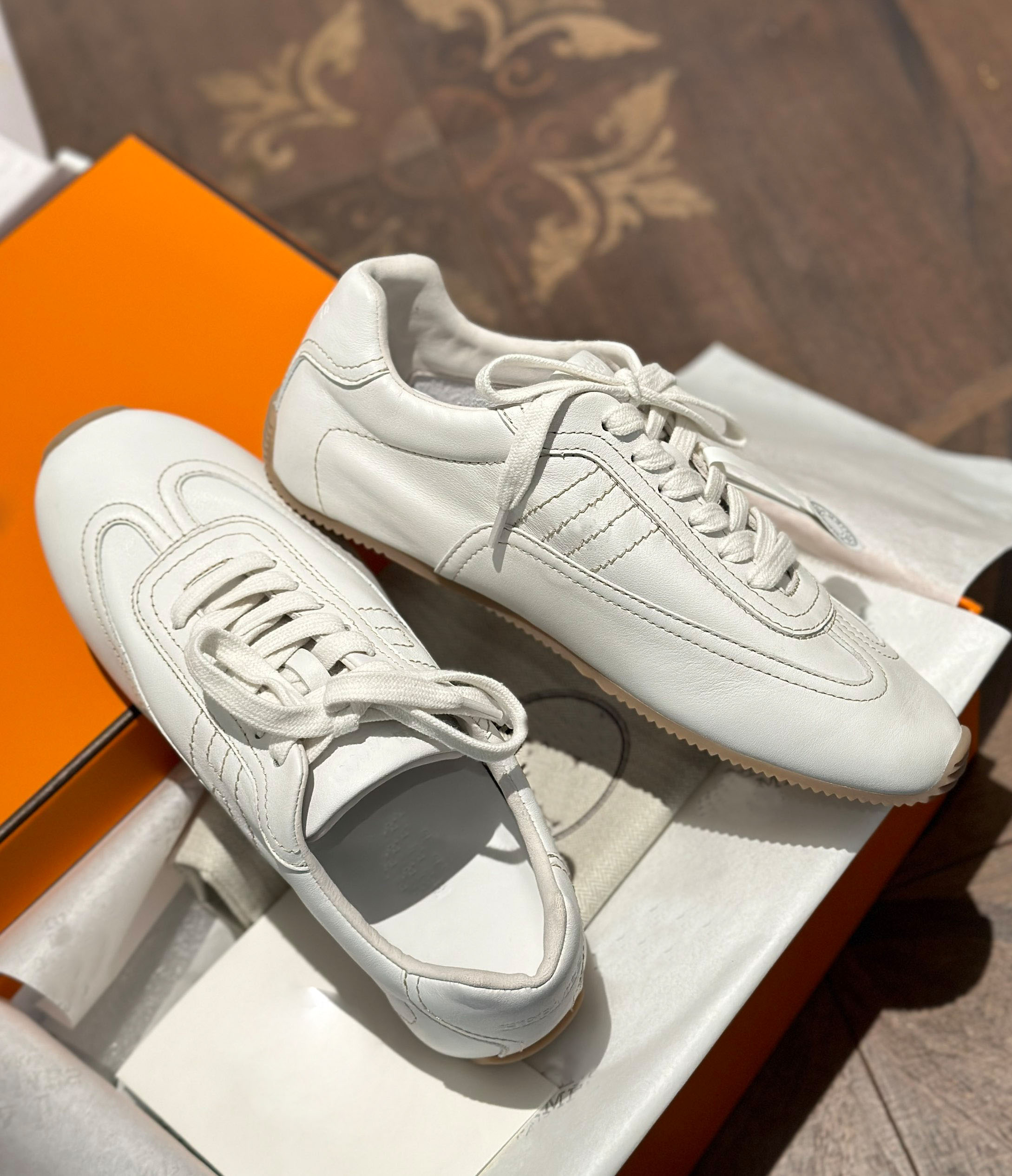 Top Brand Master Men Women Sneakers Shoes Nappa Leather Black White Brown Casual Walking Couple Party Dress Comfort Daily Wear Runner Sports EU35-46
