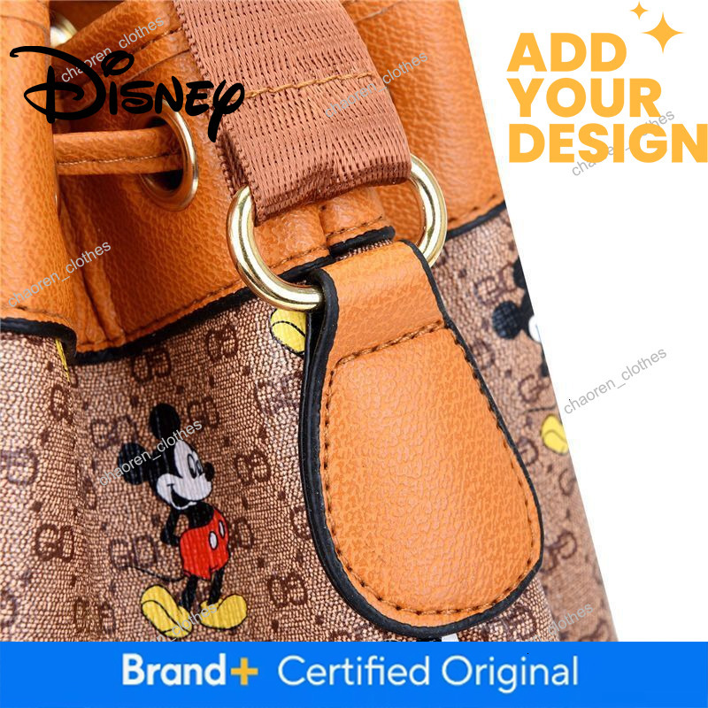 G Designer bag DISNEY custom Lady Licensed Women's Backpack Disney Mickey luxury Cartoon Fashion Versatile Large Capacity Travel Crossbody Bag Dr