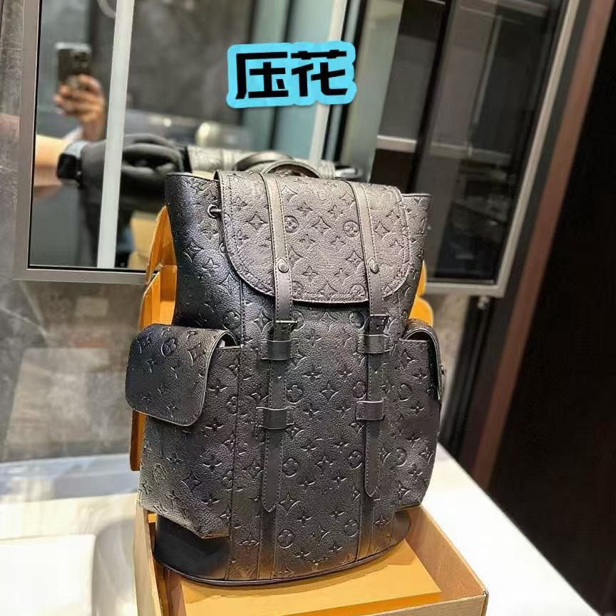 Designer women fashion Men travel classic printed canvas match shoulder strap clamshell school bag luxry backpack rucksack designer