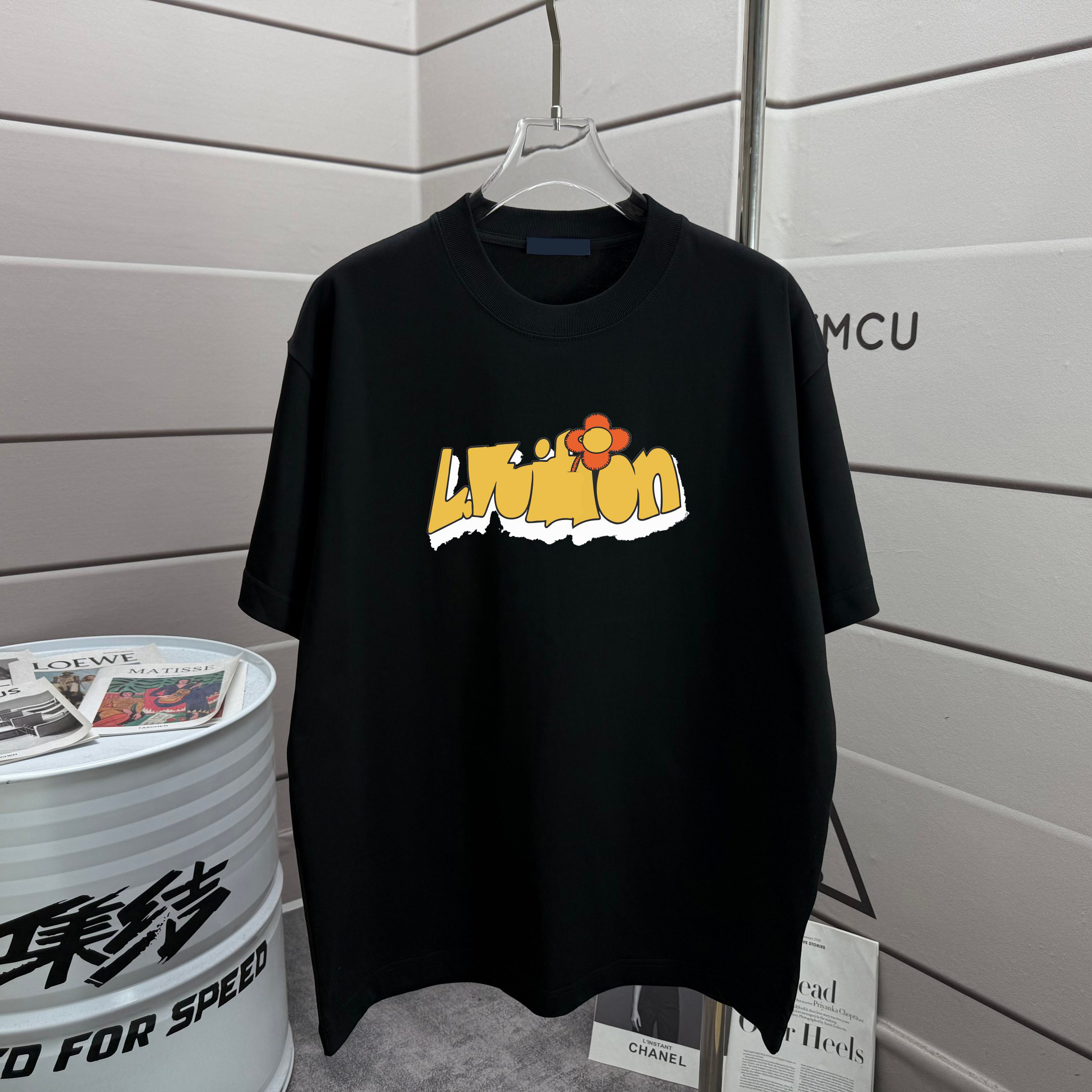 Men's Plus Tees & Polos letter knitted sweater in autumn / winter knitting machine e Custom detail crew neck cotton 24yh