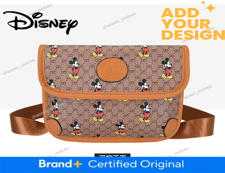 G Designer bag DISNEY custom Lady Licensed Women's Backpack Disney Mickey luxury Cartoon Fashion Versatile Large Capacity Travel Crossbody Bag Dr