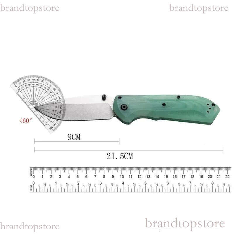 2Models 560 Freek Axis Folding Knife 3.54 Black Cerakoted CPM-M4 Plain Blade, G10 Handles - 560BK-1