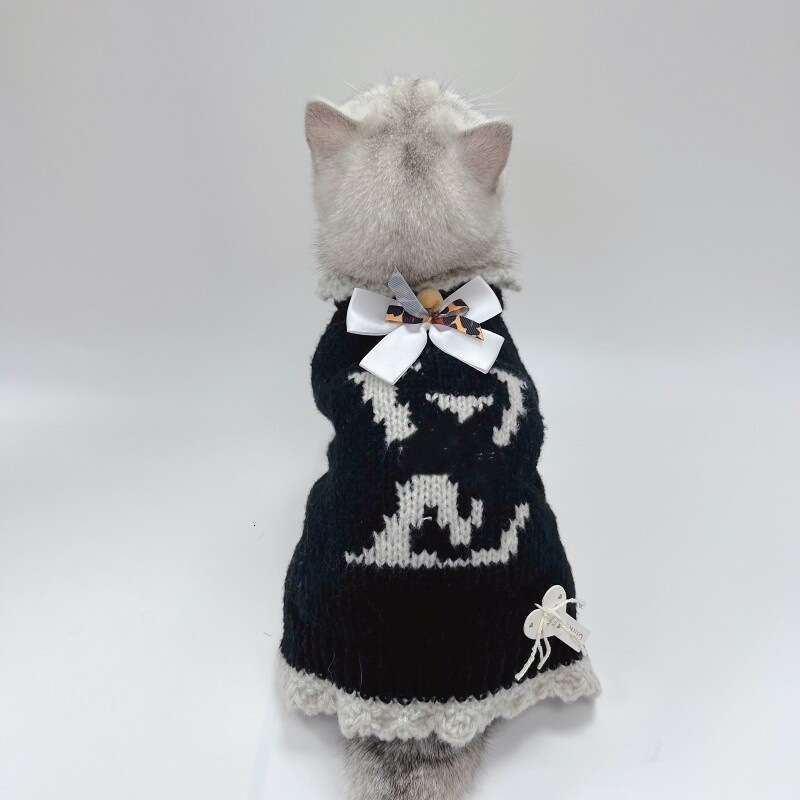Cat Medium Small Body Teddy Pomeranian French Bulldog Corgi Dog Warm Trendy Pet Sweater Autumn Winter New Style