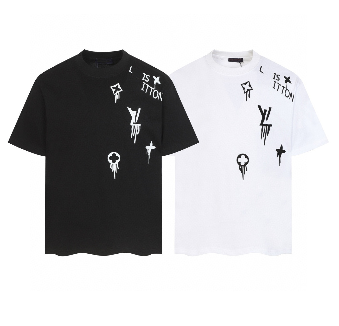 Summer Men Women Designers T Shirts Loose Oversize Tees Apparel Fashion Tops Mans Casual Chest Letter Shirt Luxury Street Shorts Sleeve Clothes Mens Tshirts