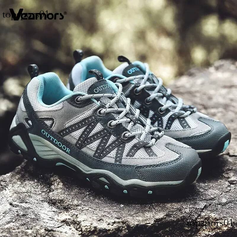 Unisex Outdoor Wear-resistant Hiking For Men Women Non-Slip Tactical Climbing Shoes Breathable Trekking Sneakers