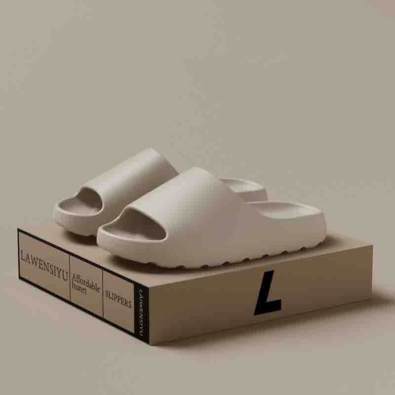 Free delivery Fashionable slippers wear-resistant thick-soled anti-slip and suitable for bathroom use