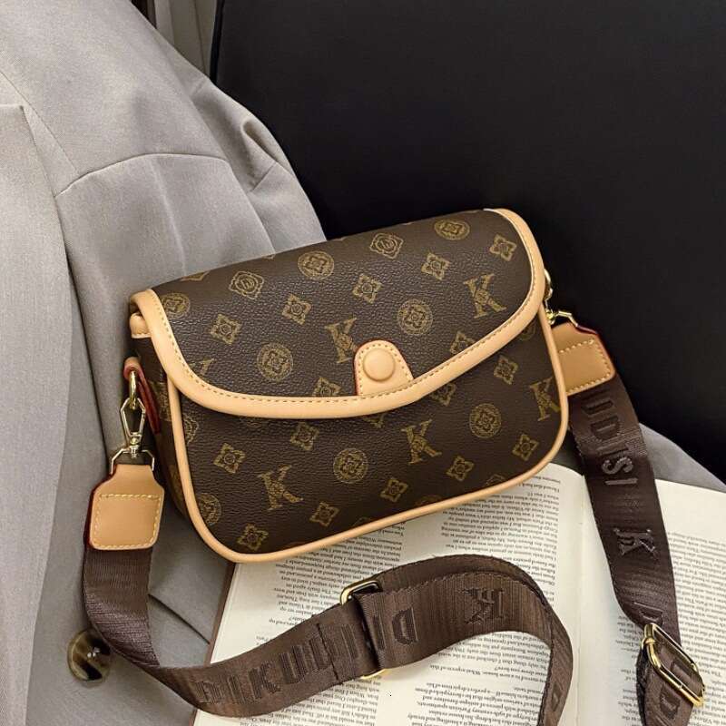 for Women 2026 New Model High-End Light Luxury Printed Versatile Elegant Small Square Single Shoulder Crossbody Bag