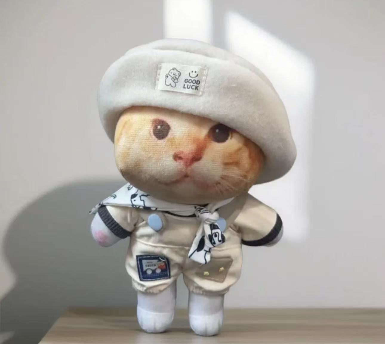 2026 New 20cm Round-Head Funny Hakimi Plush Pillow Doll Cotton Stuffed Toy Stress Relief Creative Gift