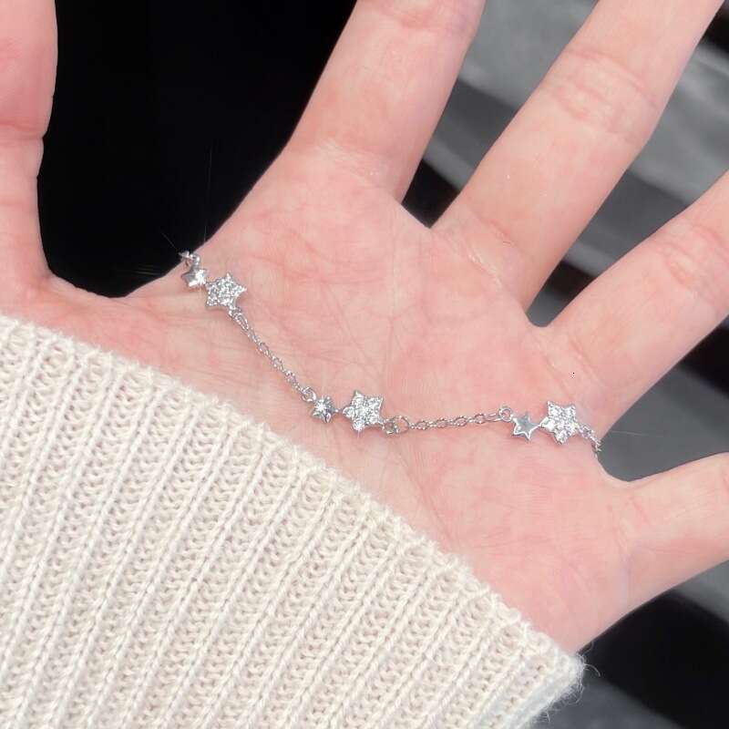 S925 Sterling Silver Starry Sky Bracelet for Women Niche Fashion High End Exquisite Jewelry Wholesale