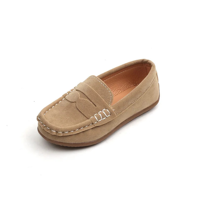 Selling Kid Loafer Spring Autumn Suede Kid Leather Shoe Light Gril Shoe Trend Allmatch Boy Shoe British Kid Shoes Wholesale 260104 - view 3