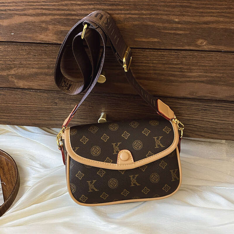 for Women 2026 New Model High-End Light Luxury Printed Versatile Elegant Small Square Single Shoulder Crossbody Bag