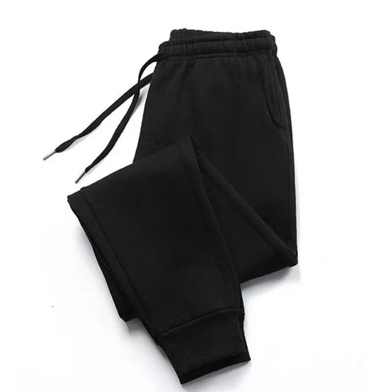 2025 Mens Casual Pants Autumn Winter Sweatpants Men Running Jogger Sports Gym Trousers Fashion Solid Color Workout Long 251213