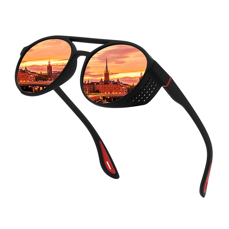 New Cross border Polarized Sunglasses for Men and Women Round and Square Frames Ideal for Driving Fishing Cycling and Outdoor Use