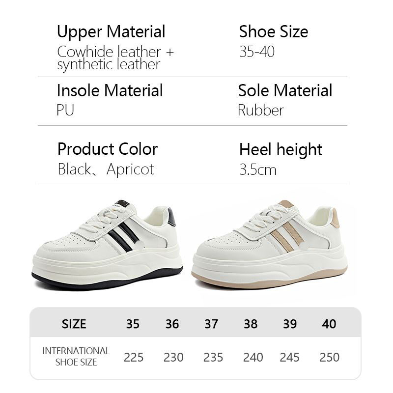 Casual Style Seasonless All Purpose White Sneaker with Enhanced Support for Females