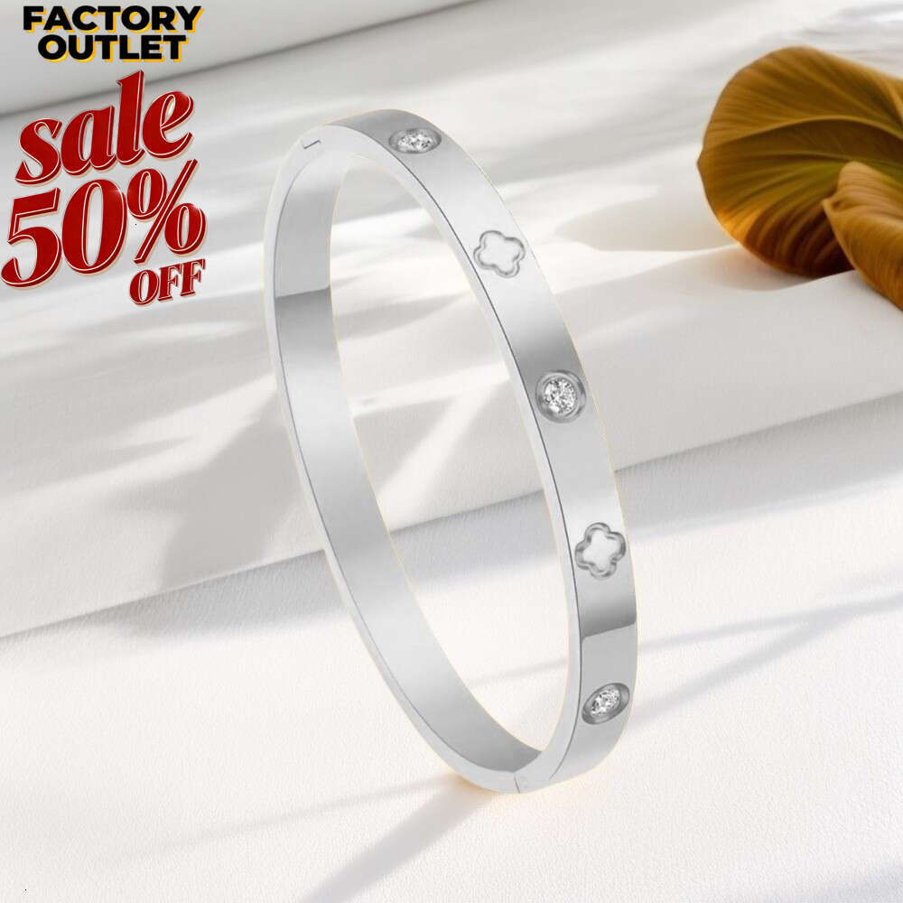 Ladies Gold Stainless Steel Bangle Adjustable Size with Crystal Decor Trendy Jewelry for Party or Daily Wear