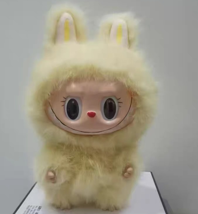 The Monsters 38Cm Labubu Zimomo Vinyl Plush Doll Creative Toy Stuffed Animals