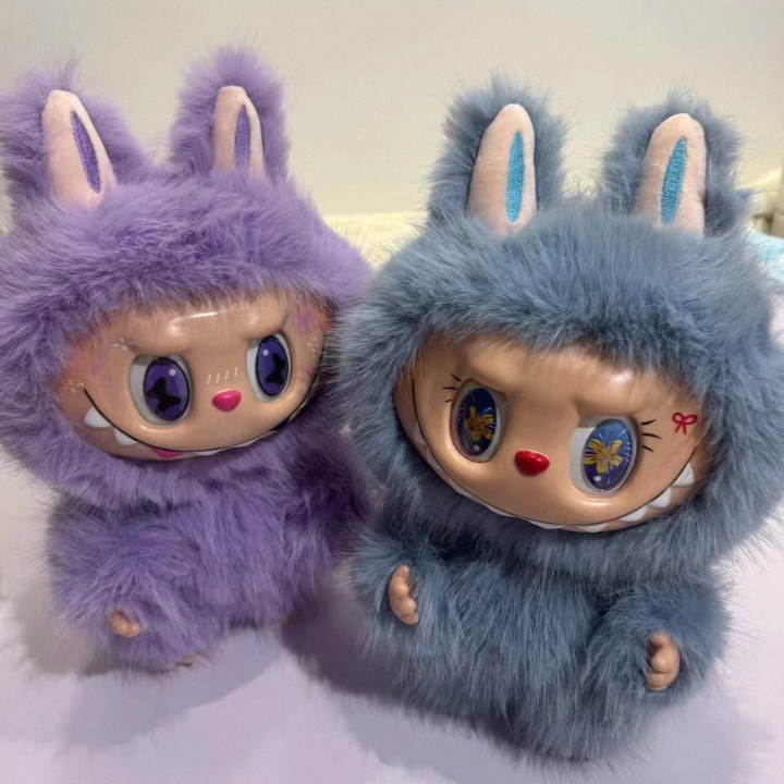 The Monsters 38Cm Labubu Zimomo Vinyl Plush Doll Creative Toy Stuffed Animals