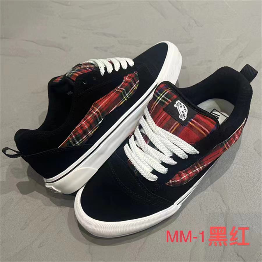 Ddmysports Black Warrior Academy Style Sneakers Spring And Autumn New American Street Cool Casual Versatile Retro Chunky Loafers Outdoor Shoes