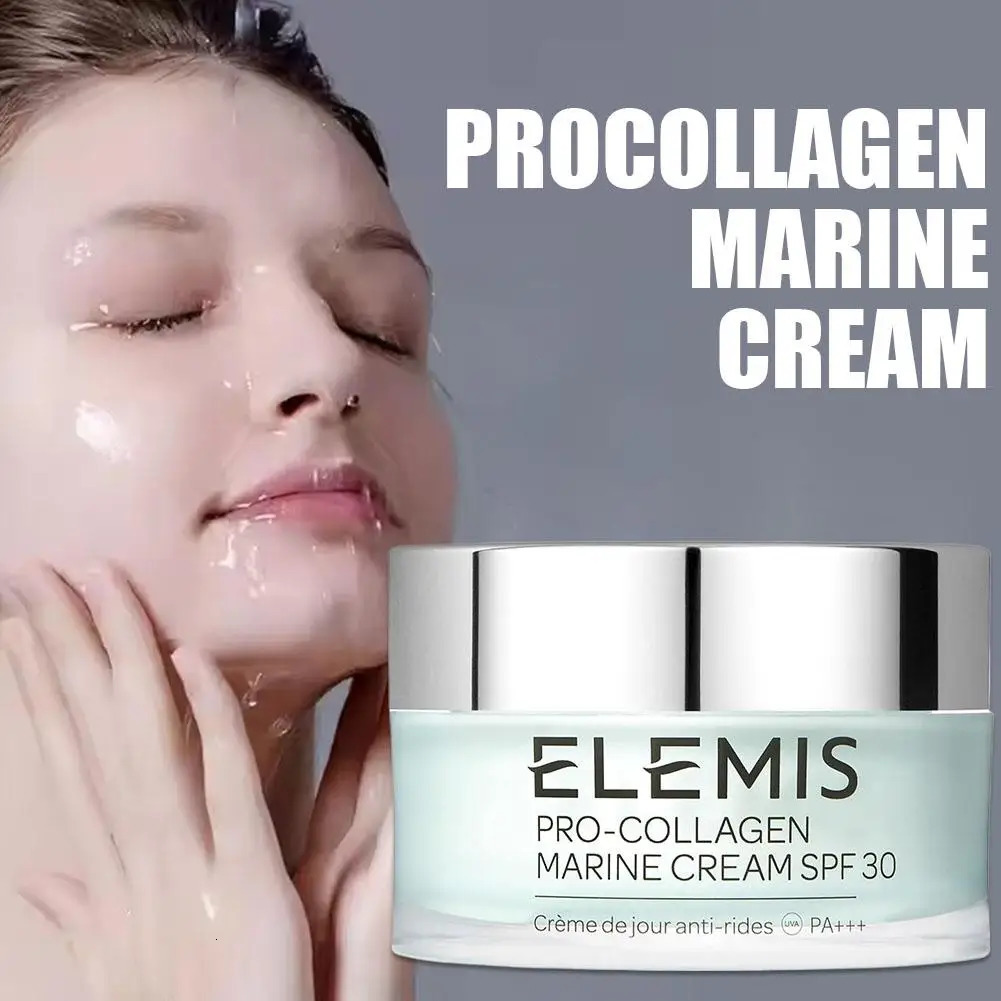 Collagen Moisturizing Nourishing Cream Lightweight Non Greasy Texture Fast Absorption Brightens Reduces Puffiness 251222