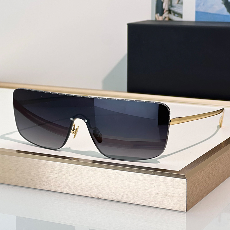 Luxury Sunglasses Fashion Metal Rimless Eyewear 4293 Womens And Mens Designer Sunglasses Outdoor Driving Goggles UV400 Glasses With Box
