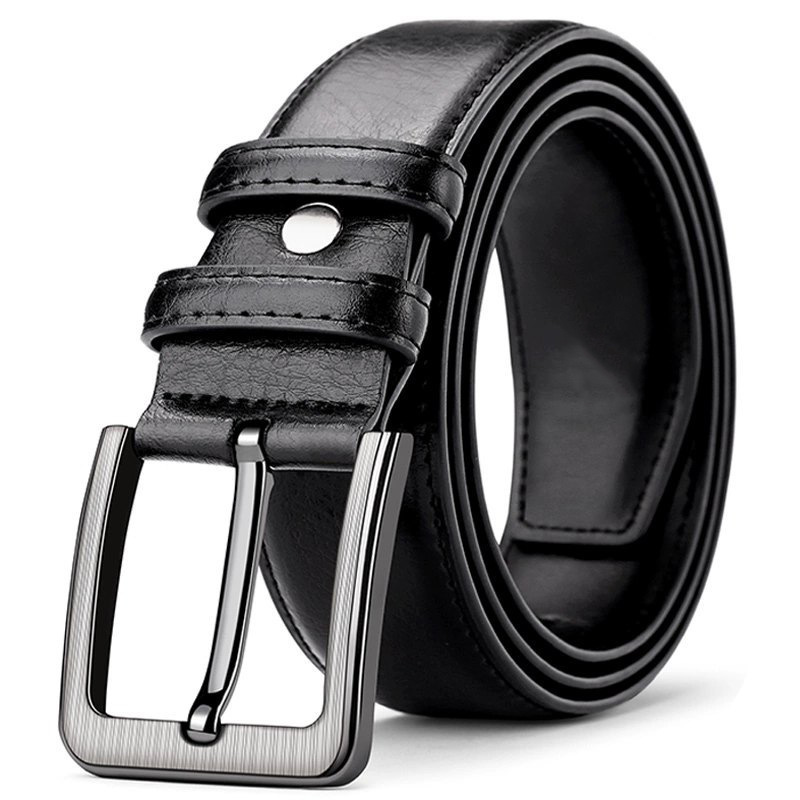 38CM Fashion Skin n men belt Genuine Leather Pin Buckle Alligator Jeans belts for Mens Cinto 251112
