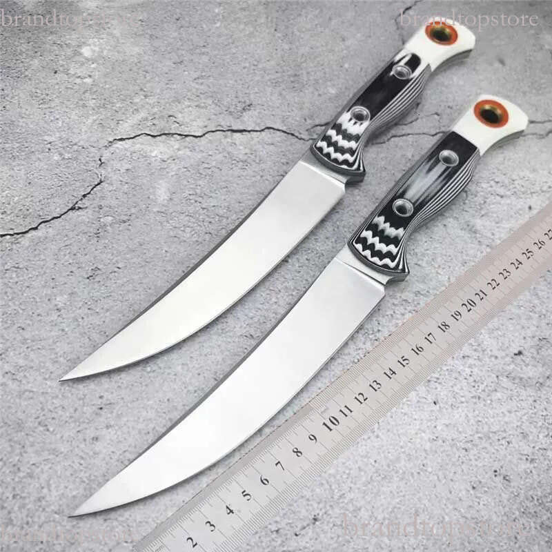 Hunt Meatcrafter 15500-1 Fixed Blade Knife S45VN Satin Blades Full Tang G10 Handle Outdoor Camp Survival Knives 15500 15006 With Kydex-15500OR-2