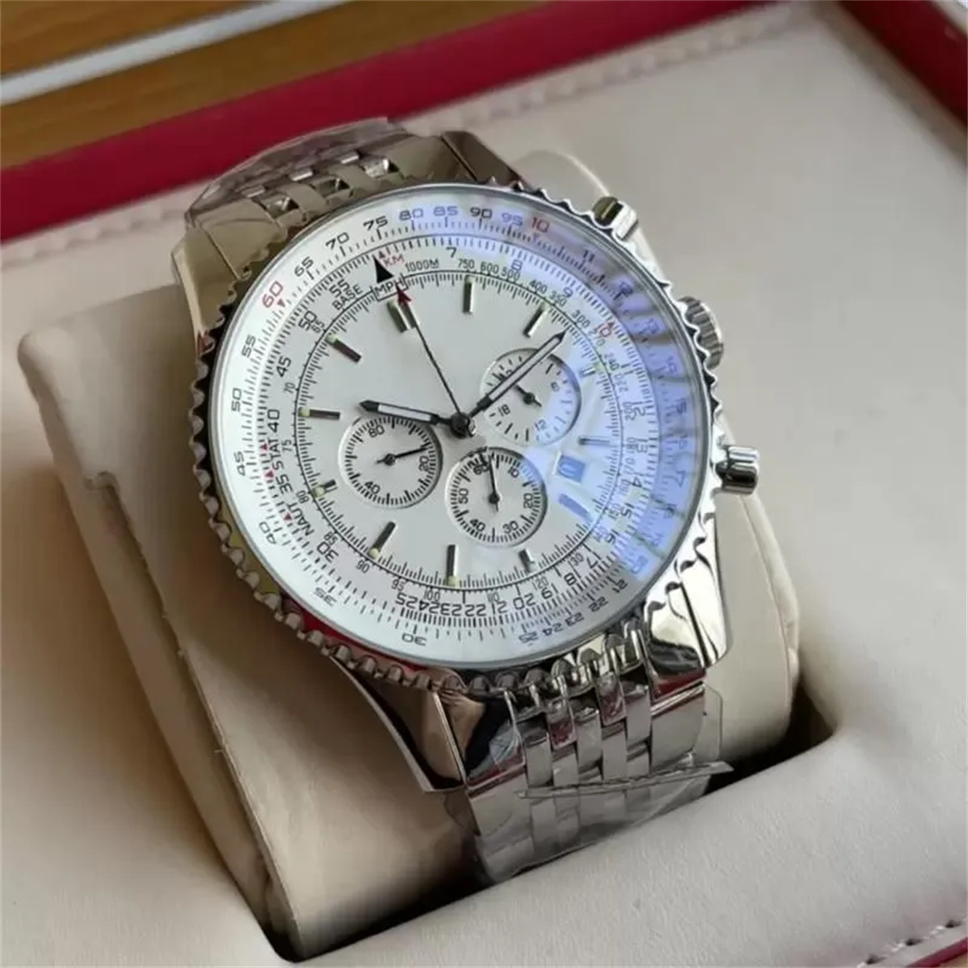 U1 Top AAA Designer Watch B20 B01 NAVITIMERseries Super Chronograph Movement Quartz 50TH ANNIVERSARY Watch Sapphire Mens Classic Wristwatches Montre luxe Relojes