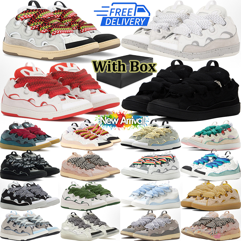 with box designer shoes men women lace-up classic plate-forme chaussure platform outdoor sports trainers eur36-46