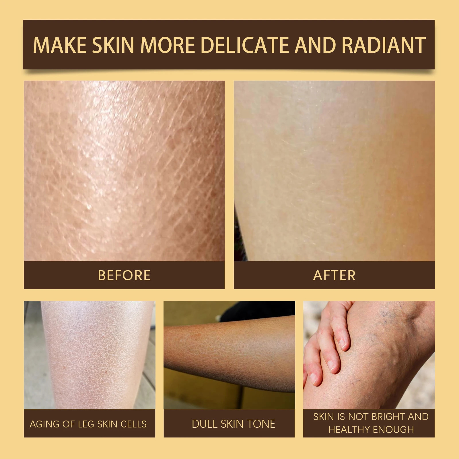 Exfoliating Turmeric Scrub Dead Skin Improve Dry Rough Deep Cleansing Hydrating Smoothing Brightening Skin Care 251222