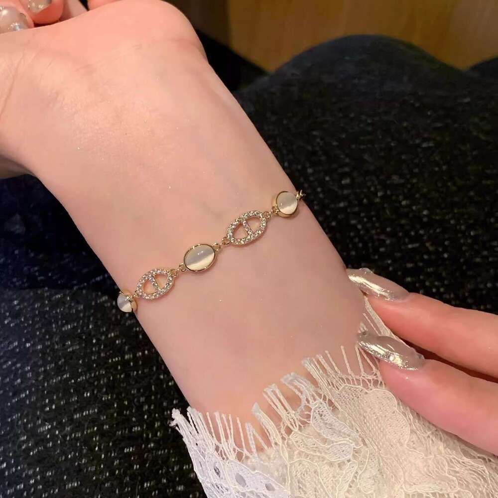 Cat's Eye Crystal Bracelet Bracelet Designer Luxury Fashion Bracelet European-Style Accessories
