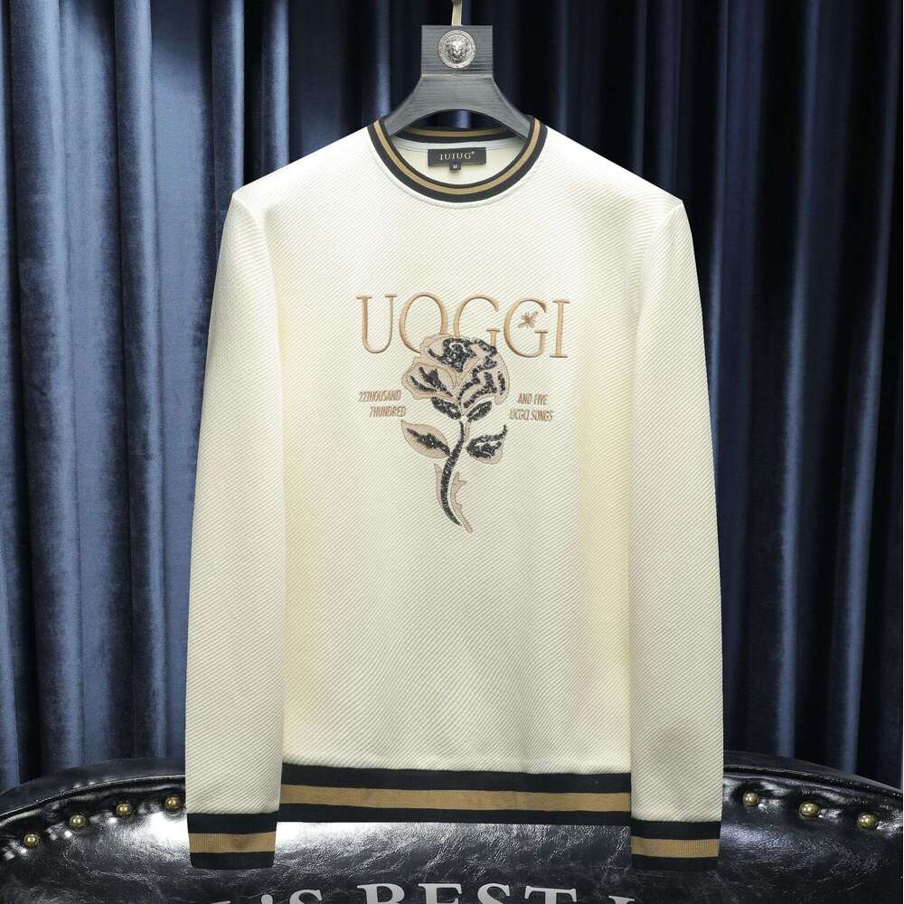 Autumn And Winter New Fashion Trendy Casual Sweatshirt Base Sweater Shirt Men's Clothing