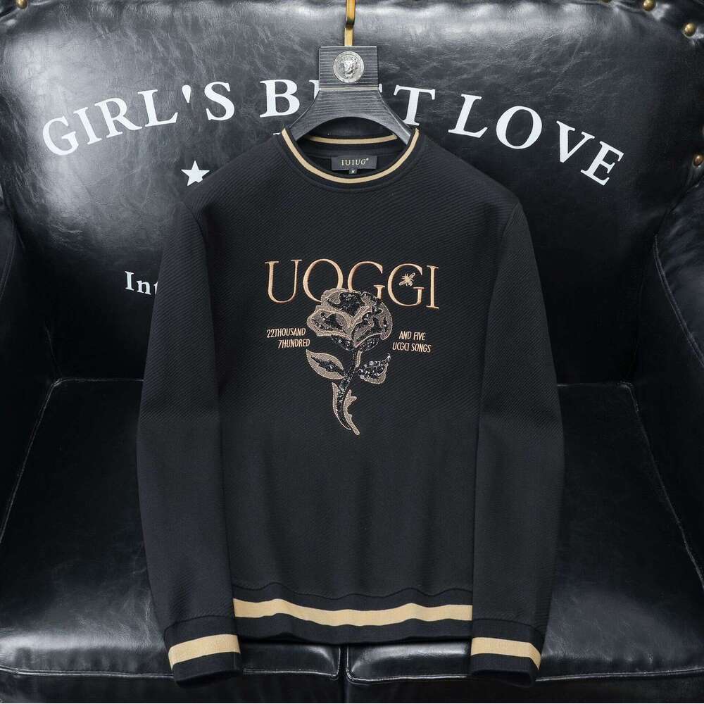 Autumn And Winter New Fashion Trendy Casual Sweatshirt Base Sweater Shirt Men's Clothing