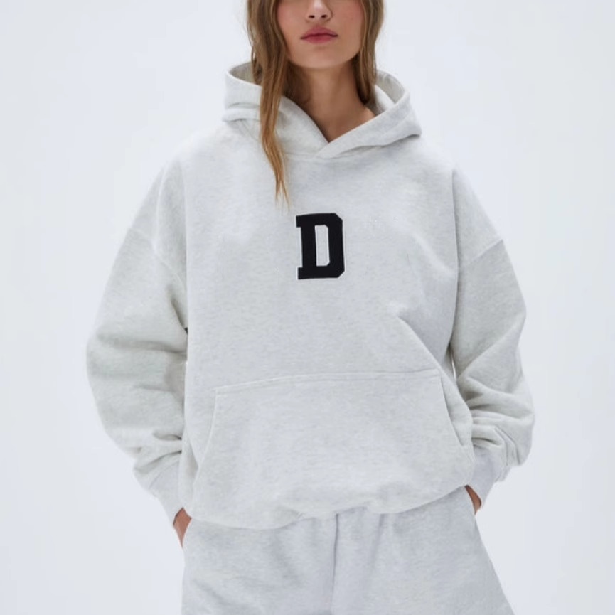 high quality oversized hoodie loose loop cotton hooded sweatshirt for men and women spring and autumn cotton designer hoodies pullover sweaters