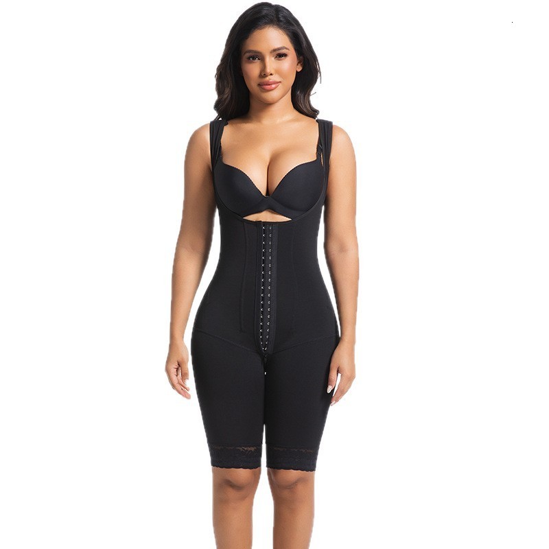 7 Steel Bone Support One-piece Body Shapewear Strengthening Tummy Control Corset for Women Faja 241112