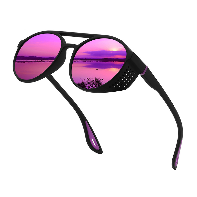 New Cross border Polarized Sunglasses for Men and Women Round and Square Frames Ideal for Driving Fishing Cycling and Outdoor Use